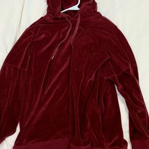 Red hoodie